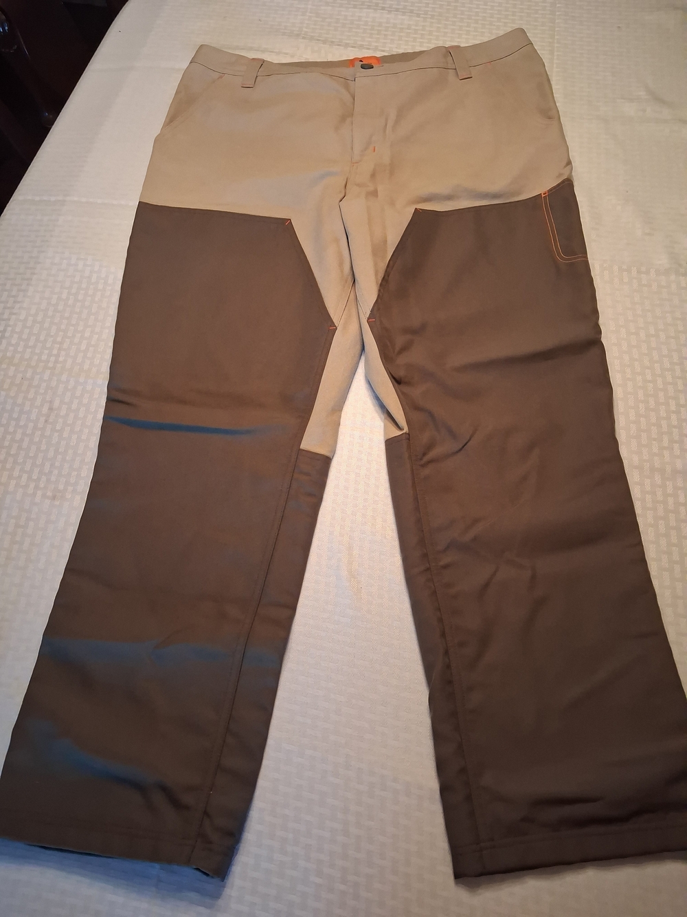 Field & Stream Two-Tone Tan and Brown Cargo Pants